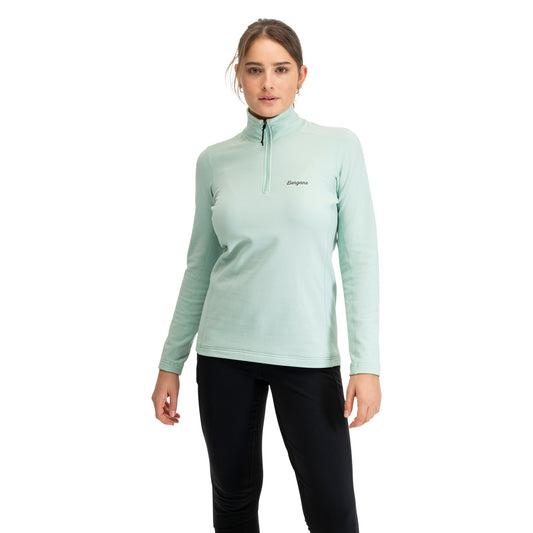 Bergans Midtli Midlayer Half Zip Women Mint Crush