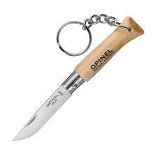 Opinel N°04 Keychain Beech Stainless Steel