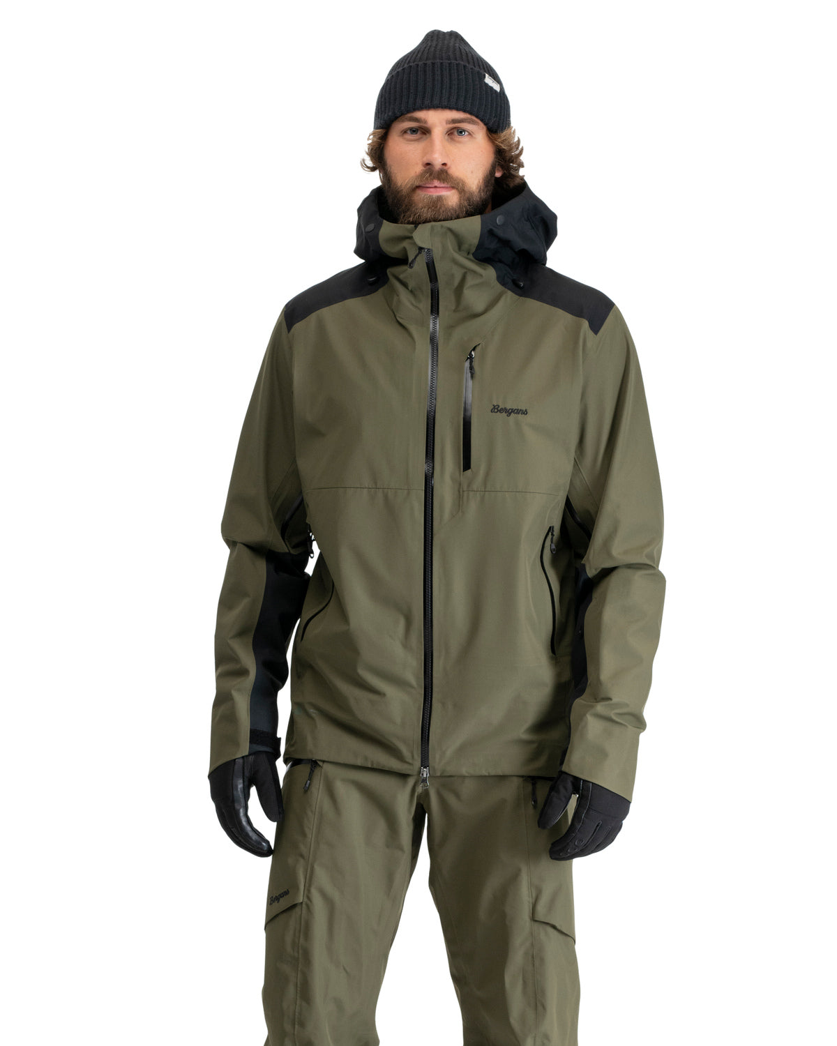 Bergans Oppdal 3L Shell Jacket Man Pine Forest/Black