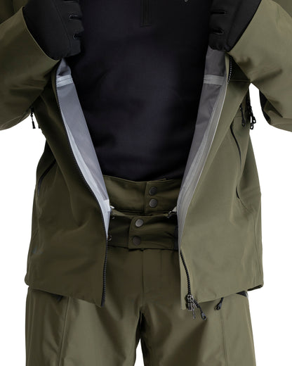 Bergans Oppdal 3L Shell Jacket Man Pine Forest/Black