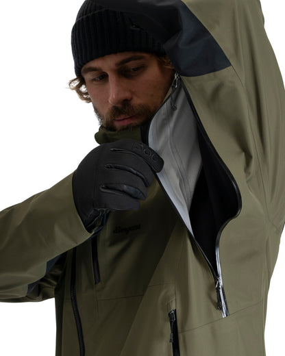 Bergans Oppdal 3L Shell Jacket Man Pine Forest/Black