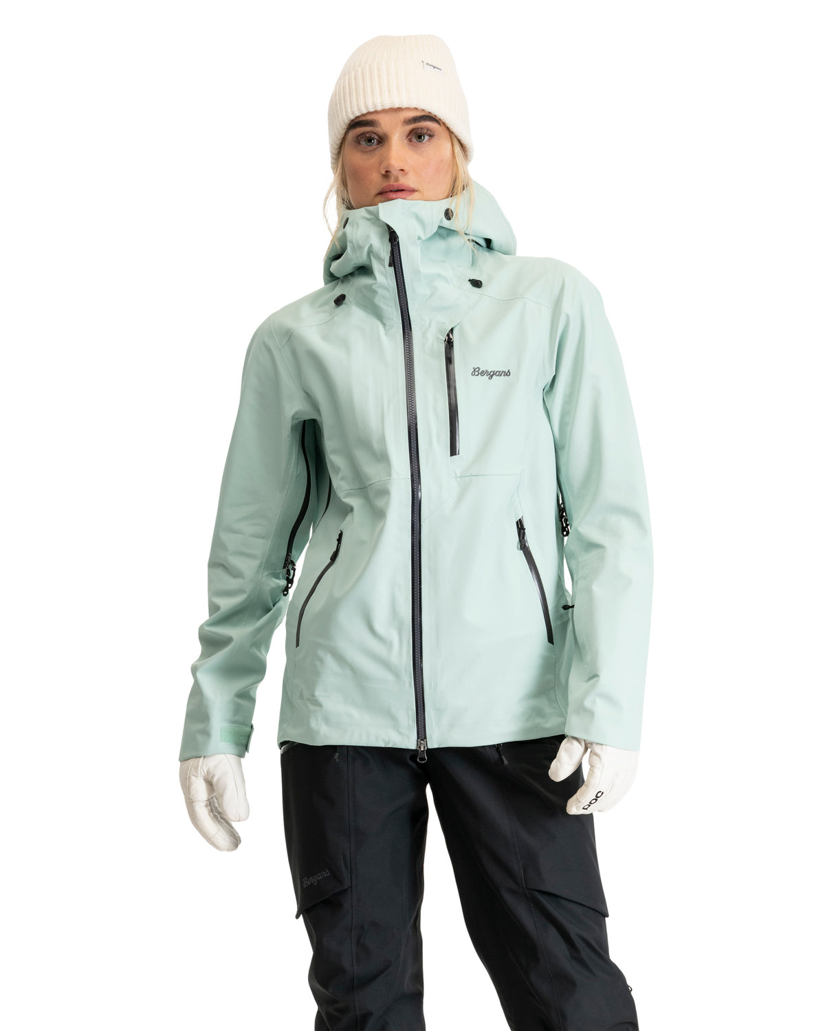 Bergans Oppdal 3L Shell Jacket Dam Mint Crush