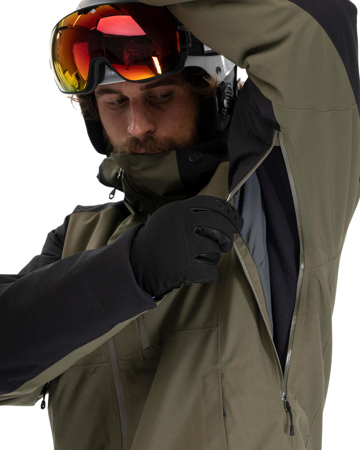 Bergans Oppdal Insulated Shell Jacket Men Pine Forest/Black