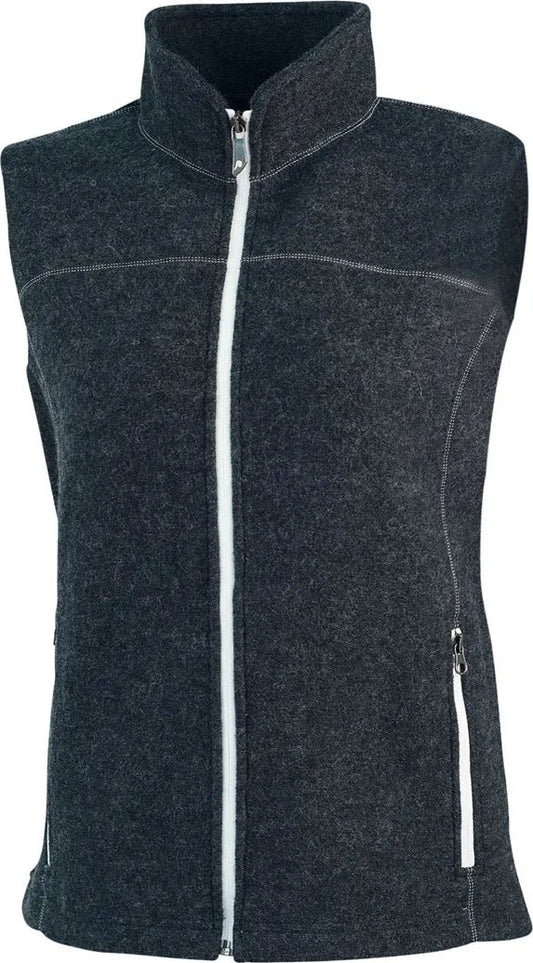 Ivanhoe Beata Vest Women Graphite Marl
