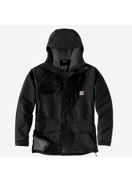 Carhartt Super Dux Bonded Chore Coat Black - NatureLife