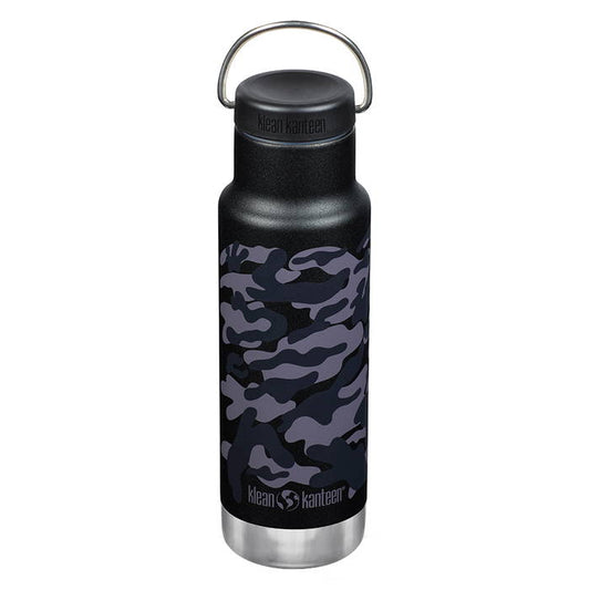 Isolerad Classic 355ML/592ML Vattenflaska/Termos Black Camo