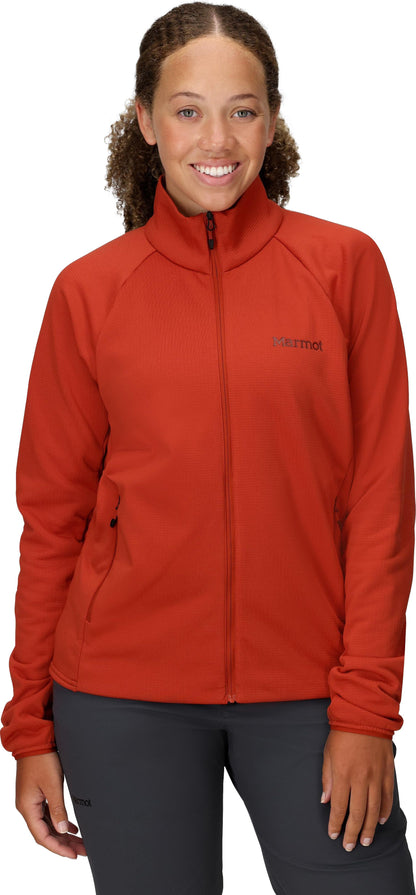 Marmot Wm's Leconte Fleece Hoody Sumac
