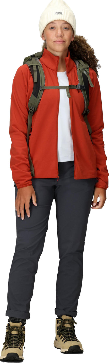 Marmot Wm's Leconte Fleece Hoody Sumac