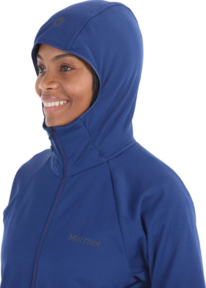 Marmot Wm's Leconte Fleece Hoody Twilight Blue