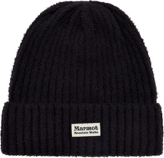 Marmot Women's Fuzzy Beanie Black
