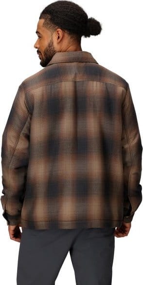 Marmot Men's Ridgefield Sherpa Flannel Shirt Jacket BLACK