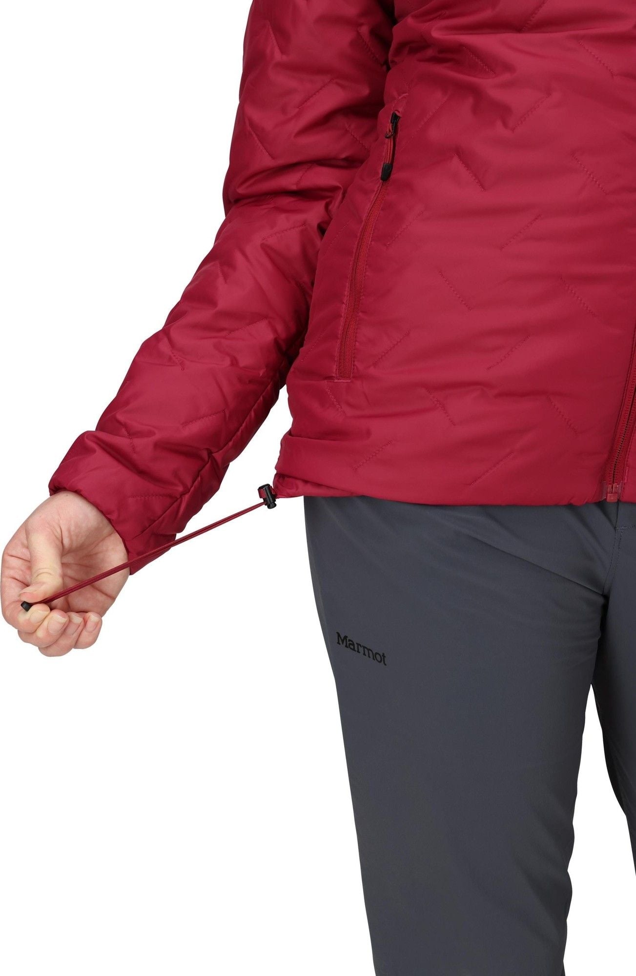 Marmot Wm's MonoQuilt Hoody Red Mulberry