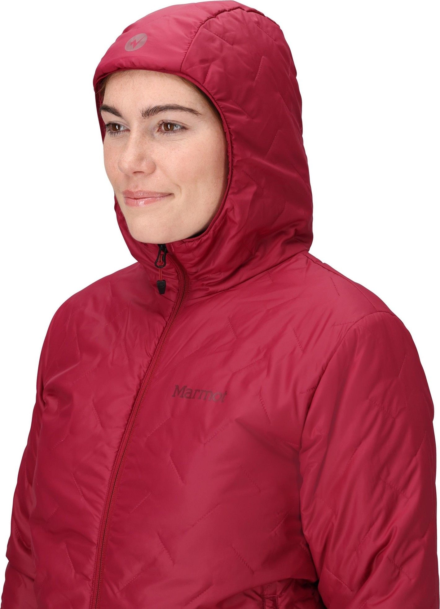 Marmot Wm's MonoQuilt Hoody Red Mulberry