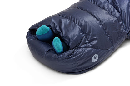 Marmot Wraptor Down 15 Short Clear Blue/Arctic Navy
