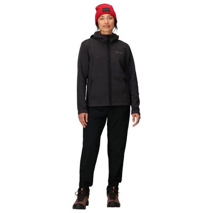 Marmot Wm's Drop Line Full Zip Hoody Black Heather