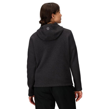 Marmot Wm's Drop Line Full Zip Hoody Black Heather