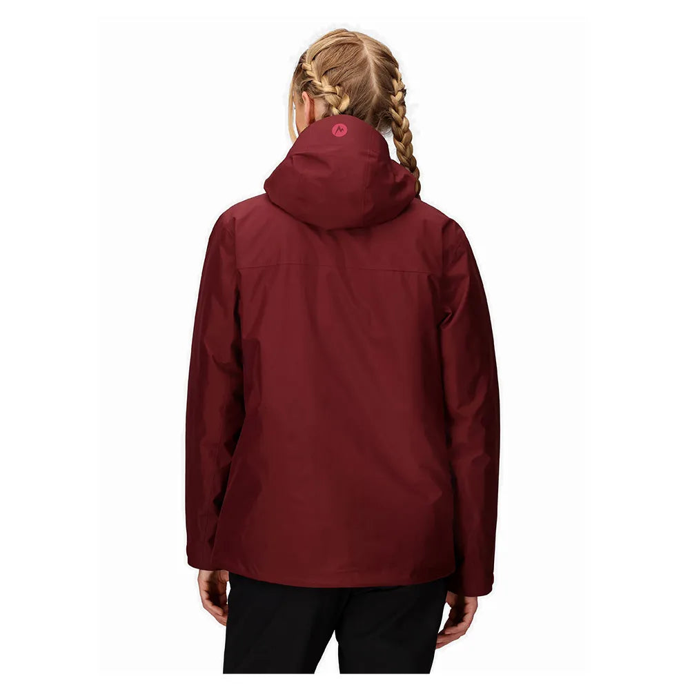 Marmot Wm's Minimalist Pertex 3-in-1 Jacket Acai Berry