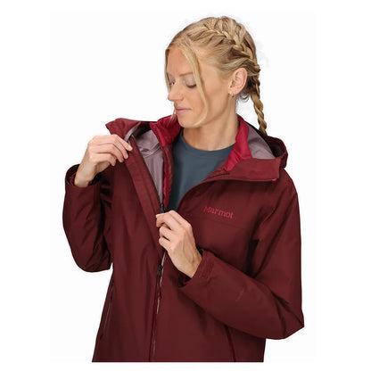 Marmot Wm's Minimalist Pertex 3-in-1 Jacket Acai Berry