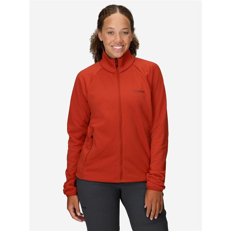 Marmot Wm's Leconte Fleece Jacket Sumac
