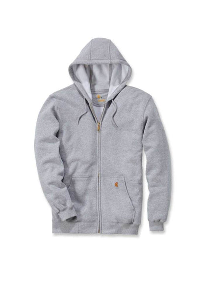 Carhartt Sweatshirt Zip Hooded Heather Gray - NatureLife