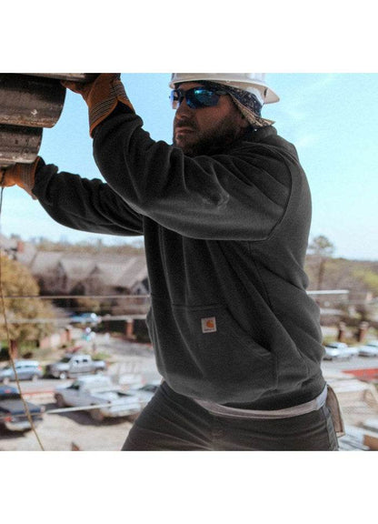 Carhartt Heavyweight Quarter-Zip Sweatshirt Carbon Heather - NatureLife