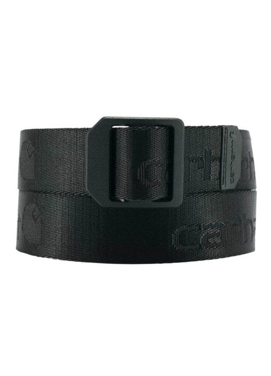 Carhartt Nylon Webbing Ladder Lock Belt Black - NatureLife