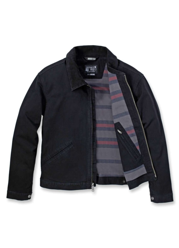 Carhartt Relaxed Fit Canvas Detroit Jacket Black