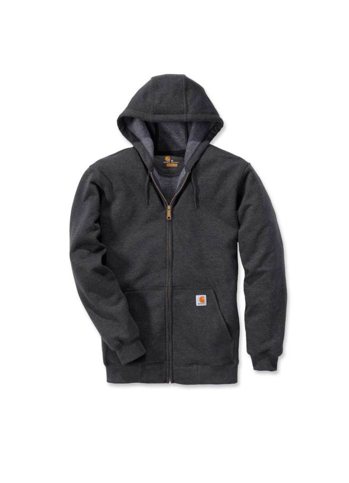 Carhartt Sweatshirt Zip Hooded Carbon Heather - NatureLife
