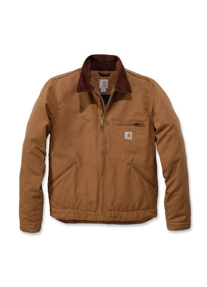 Carhartt Duck Detroit Jacket Brown - NatureLife