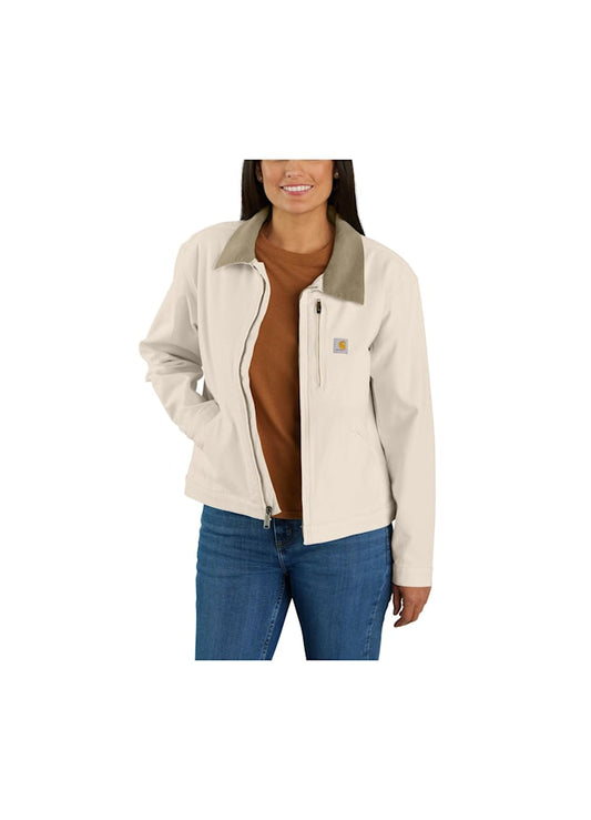 Carhartt Relaxed Fit Canvas Detroit Jacket Natural