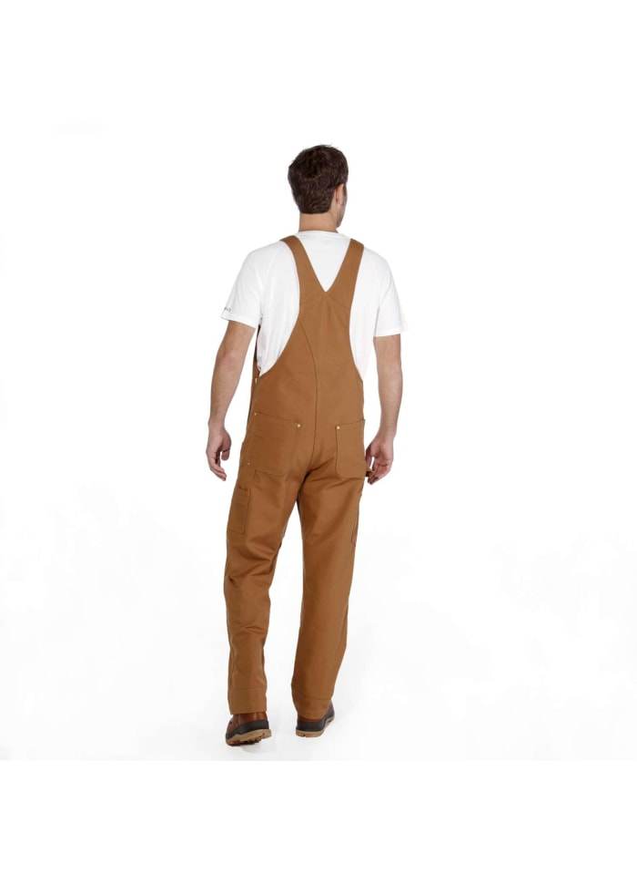 Carhartt Duck Bib Overall Brown - NatureLife