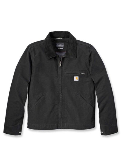 Carhartt Relaxed Fit Duck Detroit Jacket Black - NatureLife