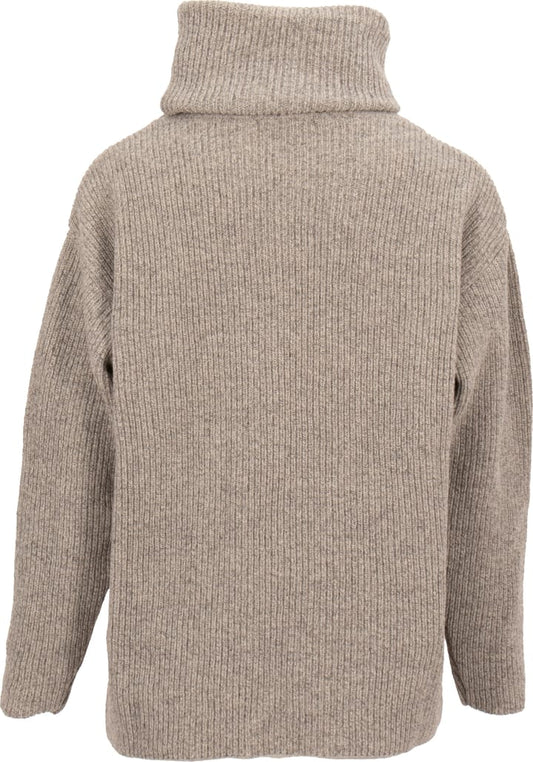 Sätila Sandby Polo Sweater Grey Melange