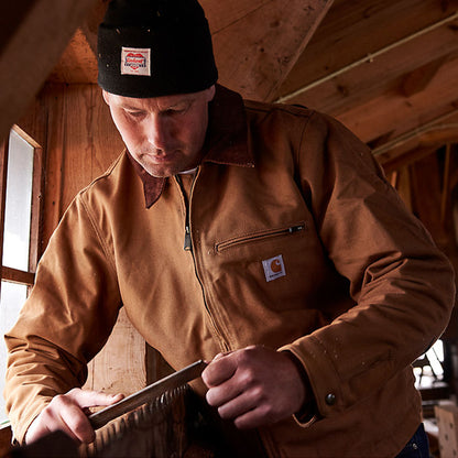 Carhartt Duck Detroit Jacket Brown