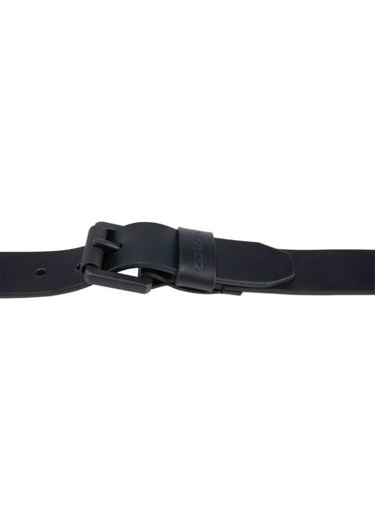 Carhartt Bridle Leather Roller Buckle Belt Black Coal - NatureLife