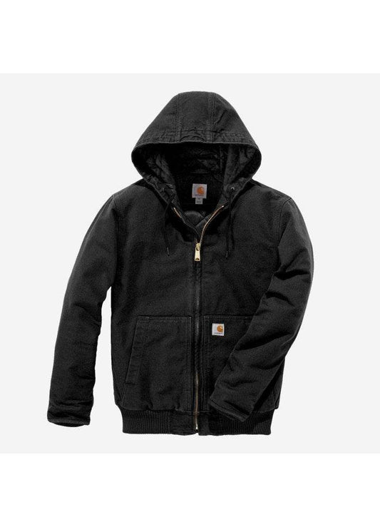 Carhartt Duck Active Jacka 100% Bomull Black - NatureLife