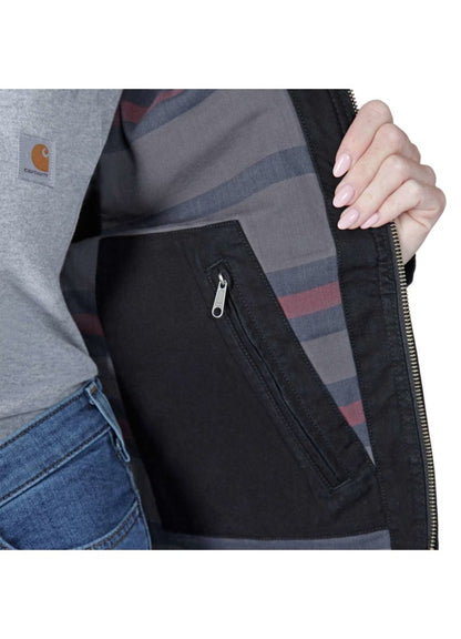 Carhartt Relaxed Fit Canvas Detroit Jacket Black