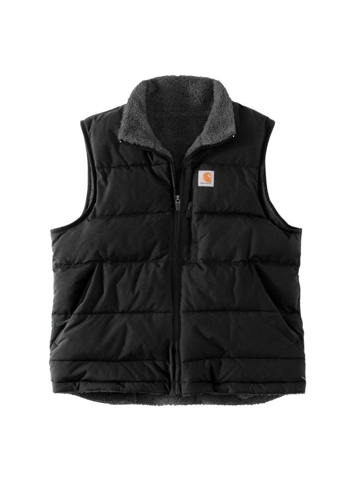 Carhartt Relaxed Midweight Utility Vest Black - NatureLife
