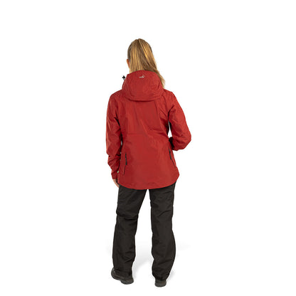 Arrak Outdoor W's Arrak Rain Jacket DK Red