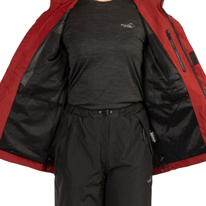 Arrak Outdoor W's Arrak Rain Jacket DK Red