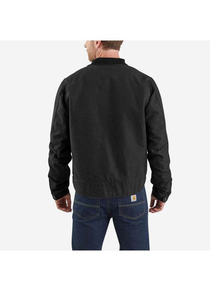 Carhartt Duck Detroit Jacket Black - NatureLife